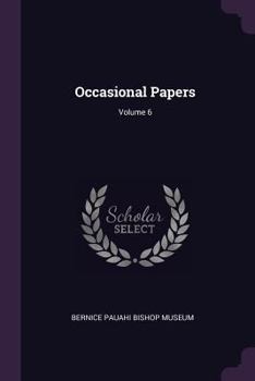 Paperback Occasional Papers; Volume 6 Book