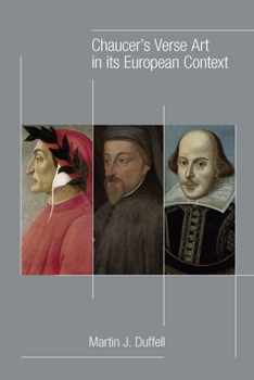 Hardcover Chaucer's Verse Art in Its European Context: Volume 513 Book