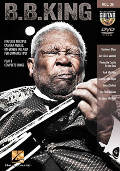 DVD B.B. King: Guitar Play-Along DVD Volume 35 Book