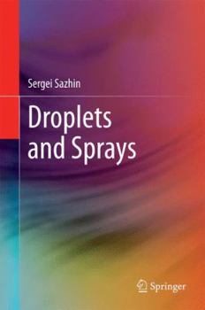 Hardcover Droplets and Sprays Book