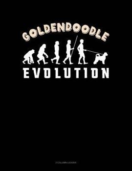 Paperback Goldendoodle Evolution: 3 Column Ledger Book