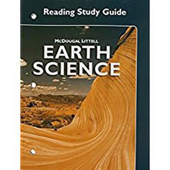 Paperback Earth Science: Reading Study Guide Book