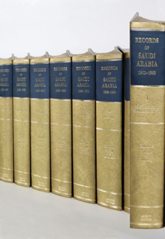 Hardcover Records of Saudi Arabia 1902-1960 10 Volume Hardback Set Including Boxed Genealogical Table and Maps Book