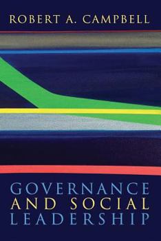 Paperback Governance and Social Leadership Book