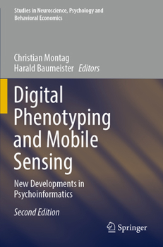 Paperback Digital Phenotyping and Mobile Sensing: New Developments in Psychoinformatics Book