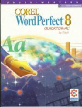 Hardcover Corel WordPerfect 8 : QuickTorial Book
