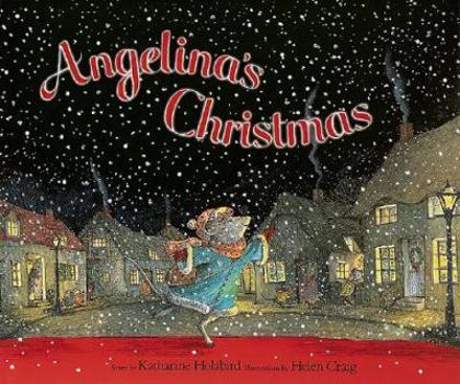 Hardcover Angelina's Christmas Book