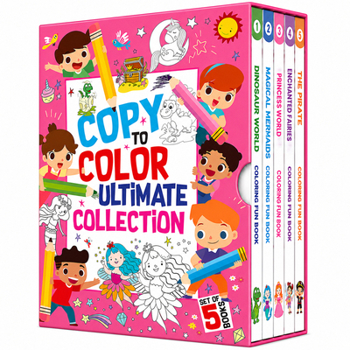 Paperback Copy to Color Ultimate 5 Books Set Book
