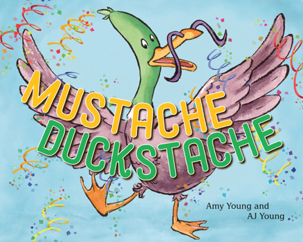 Hardcover Mustache Duckstache Book