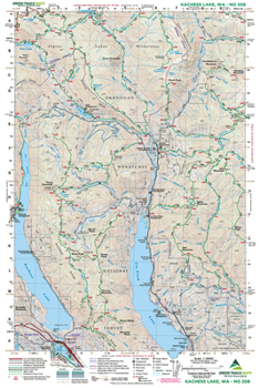 Map Kachess Lake, Wa No. 208 Book