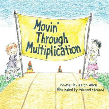 Paperback Movin' Through Multiplication Book