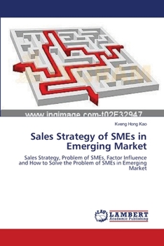 Paperback Sales Strategy of SMEs in Emerging Market Book