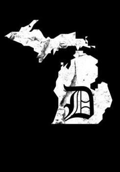 D: Detriot Michigan Journal/Notebook to Write & Keep track daily activities | 7x10 Composition Blank Book Gift for Mom,Dad,Students