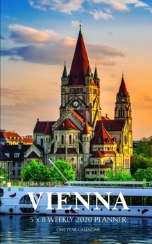 Paperback Vienna 5 x 8 Weekly 2020 Planner: One Year Calendar Book