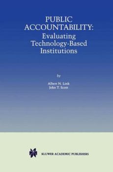 Paperback Public Accountability: Evaluating Technology-Based Institutions Book