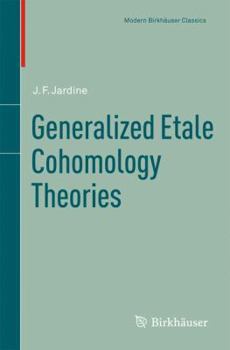 Paperback Generalized Etale Cohomology Theories Book