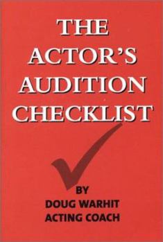 Hardcover The Actor's Audition Checklist Book