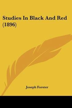 Paperback Studies In Black And Red (1896) Book