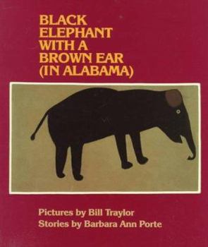 Hardcover Black Elephant with a Brown Ear Book