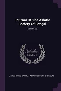 Paperback Journal Of The Asiatic Society Of Bengal; Volume 66 Book