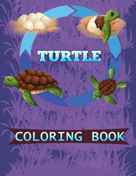 Paperback Turtles Coloring Book: Turtle Coloring Book for Adults Book