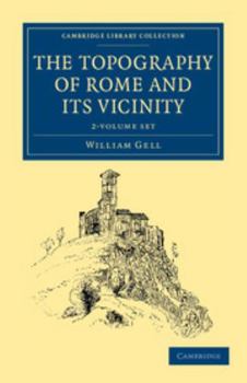 Paperback The Topography of Rome and Its Vicinity 2 Volume Set Book
