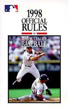 Paperback 1998 Official Rules of Major League Baseball Book