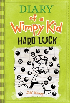Hardcover Diary of a Wimpy Kid # 8: Hard Luck Book
