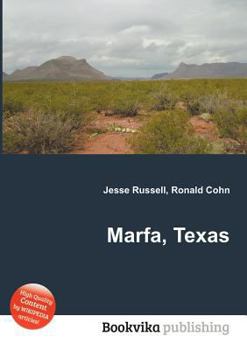 Paperback Marfa, Texas Book