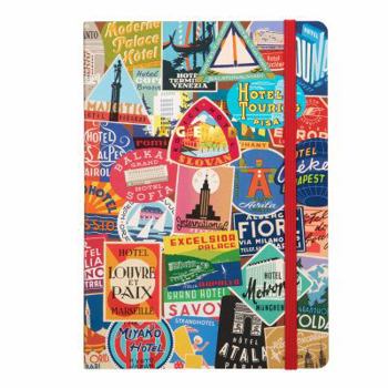 Troy Litten Vintage Travel Labels Gilded Planner