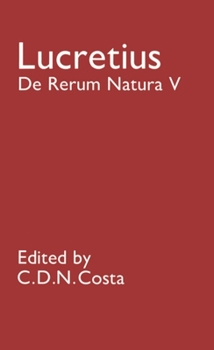 Paperback de Rerum Natura: V Book