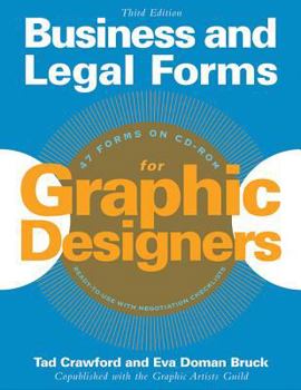 Paperback Business and Legal Forms for Graphic Designers [With CDROM] Book