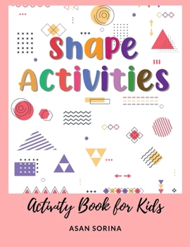 Paperback Activity Book for Kids, Shape ACTIVITIES Book