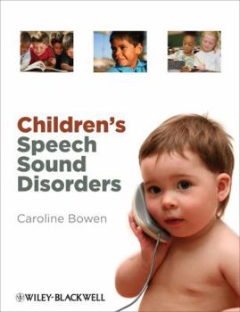 Paperback Children's Speech Sound Disorders Book