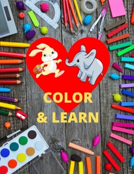 Paperback Color & Learn Book