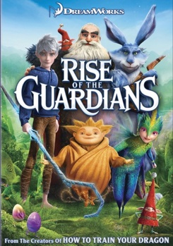 DVD Rise of the Guardians Book
