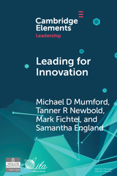 Paperback Leading for Innovation: Leadership Actions to Enhance Follower Creativity Book