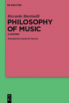 Paperback Philosophy of Music: A History Book