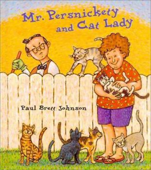 Hardcover Mr. Persnickety and Cat Lady Book