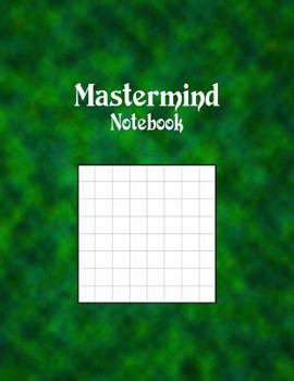Paperback Mastermind Notebook: 1/2" Graph Rule, 144 Pages Book