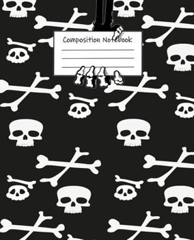 Halloween Abstract Pattern Volume 8 Wide Ruled Journal: 110 Blank Lined Wide Ruled (7.5 x 9.25) Pages to Jot Down Your Thoughts