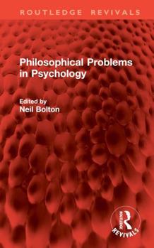 Hardcover Philosophical Problems in Psychology Book