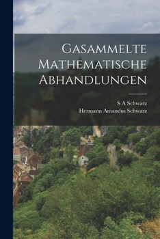 Paperback Gasammelte mathematische Abhandlungen [German] Book