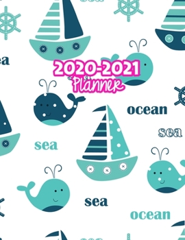 2020-2021 Planner: Two Year Calendar Organizer and Goal Journal | January 2020 - December 2021 Daily, Weekly and Monthly Planner Book with Back Sticker Expression Wall for 2 Years | Design Code 779909