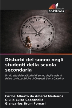 Paperback Disturbi del sonno negli studenti della scuola secondaria [Italian] Book