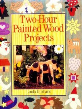 Hardcover Two-Hour Painted Wood Projects Book