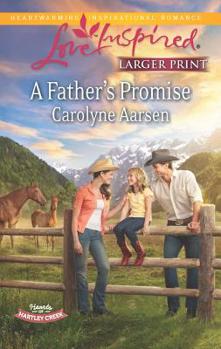 Mass Market Paperback A Father's Promise [Large Print] Book