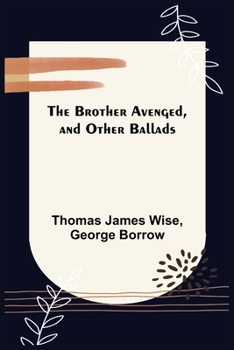 Paperback The Brother Avenged, and Other Ballads Book