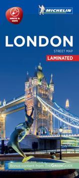 Map Michelin London City Map - Laminated Book