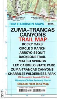 Map Zuma-Trancas Canyons Trail Map Book